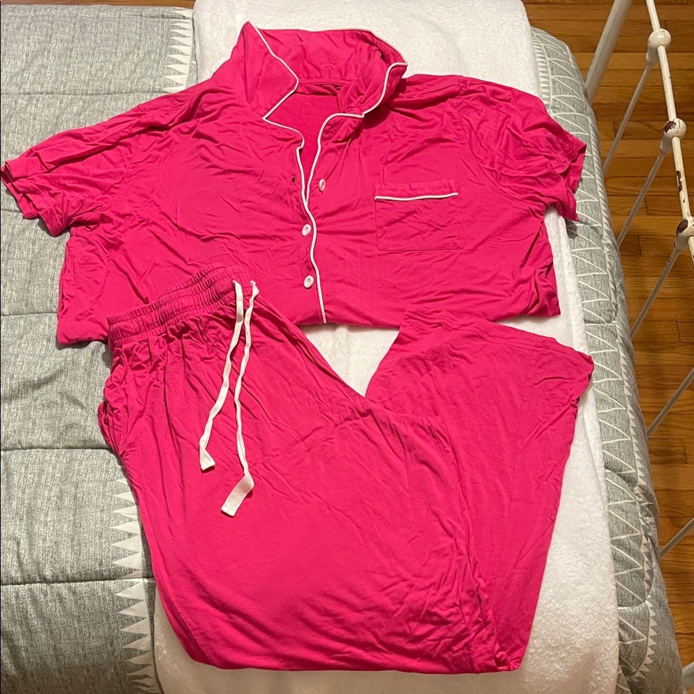 Women's Pink Pajama Set